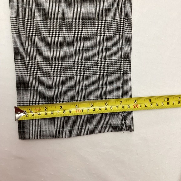 NWT Investments 5th Ave Fit Women's 14S Slim Leg Secret Support Plaid Pants - Picture 10 of 12
